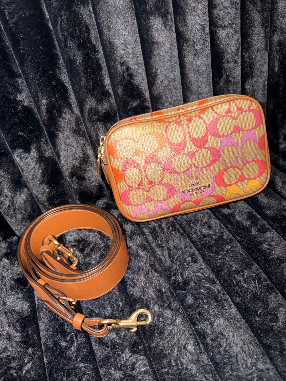 Coach Signature Crossbody Multicolor